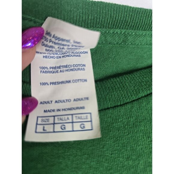 Your Gift is in the Litter Box Christmas funny Cat T-Shirt Size LARGE - Picture 5 of 6